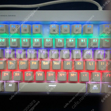 앱코 HACKER K640 PLUS 플러스 LED 온라...--0