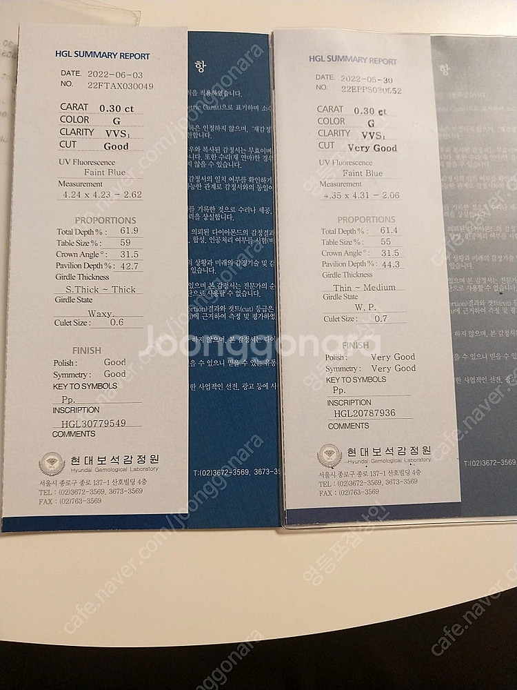 천연 다이아몬드 14k화이트골드 혼수 셋트 1캐럿 여성...--4