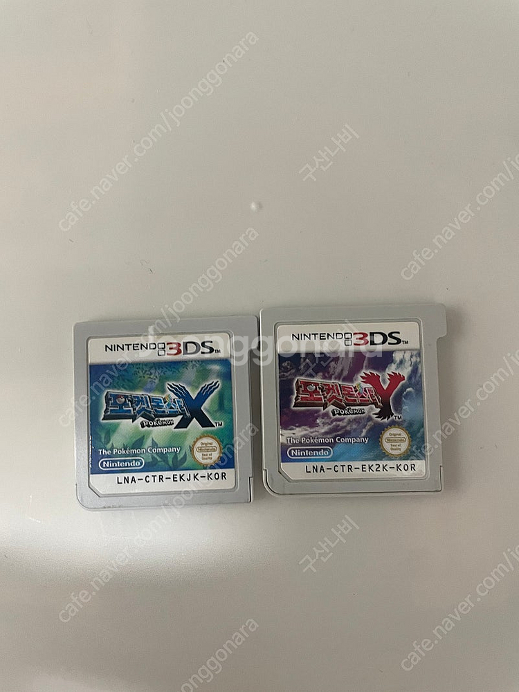 닌텐도 3ds 포켓몬 x 포켓몬y 알칩--0