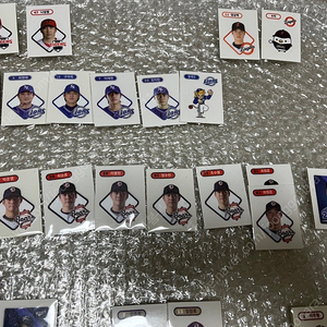 크보빵 띠부실(구자욱,이재현,정수빈,기아,삼성,두산 등