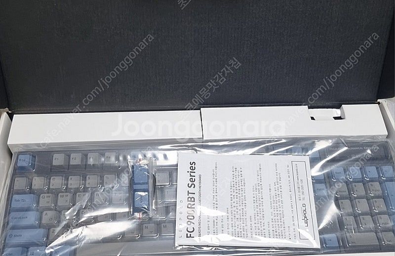레오폴드 FC900RBT PD 그레이 블루 한글 갈축--1