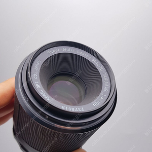슈퍼멀티코티드 매크로 타쿠마 100mm f4 M42 올드렌즈 수동렌즈 판매합니다