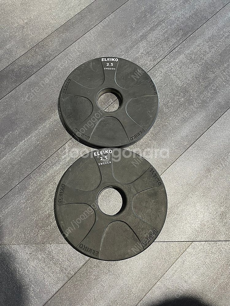 엘리코 불카노 원판 2.5kg 1세트--0