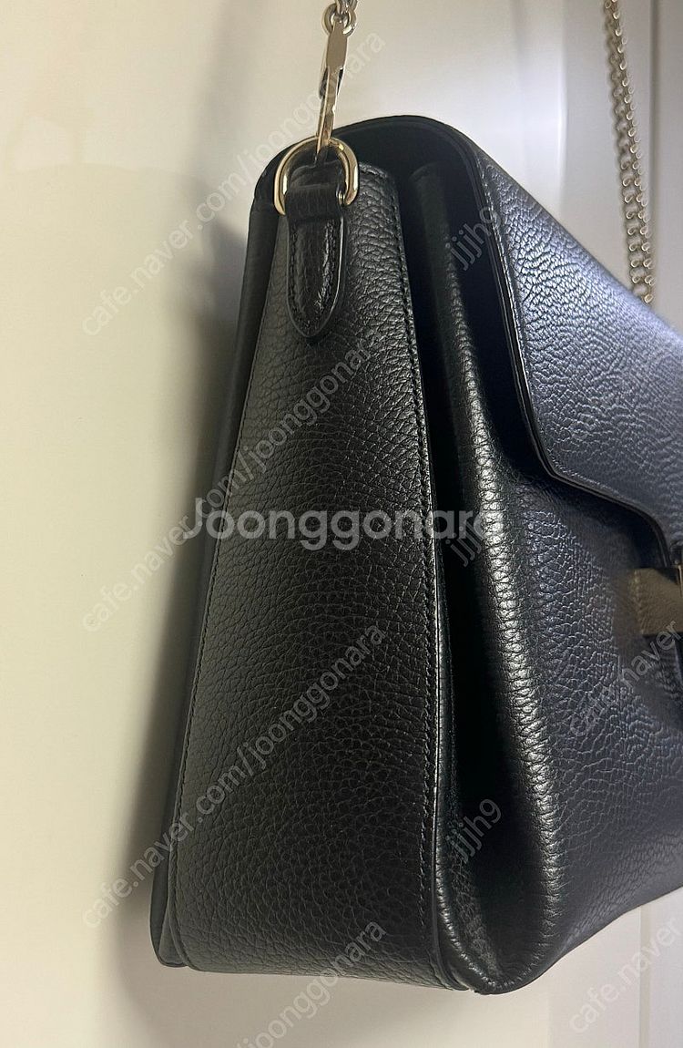 구찌 GG 인터로킹 탑핸들 체인백 라지(구매 영수증 보...--4