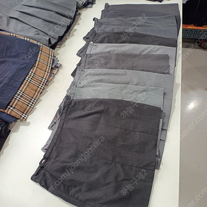중고 교복치마 사이즈77 10장 택포28000 < 회색만 >