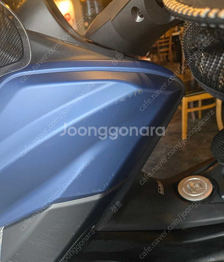25년2원3일 구입한 아이맥스125 스마트키 맷블루 2...--5