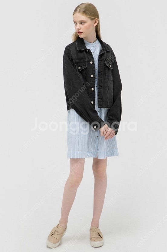 시스템 포켓 데님점퍼--0