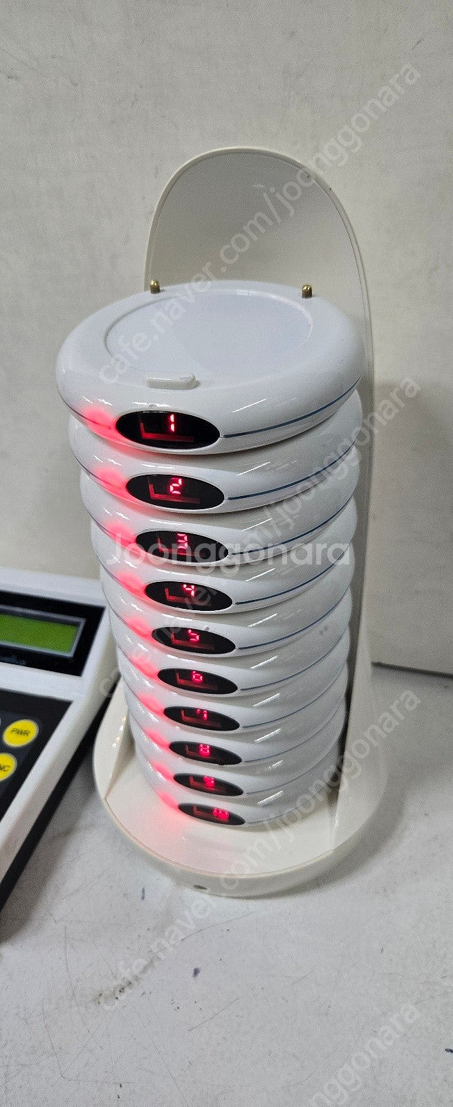 벨럭스 원형진동벨 팝니다 10구--1