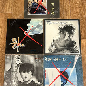 LP판 가요 7장 / 팝 12장 레코드판 팝니다