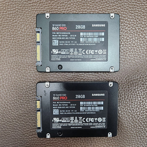 삼성 860 PRO 256GB SSD 2.2만원 (2개)