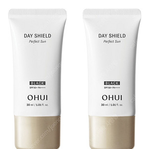 오휘 데이쉴드 퍼펙트 선크림 블랙 SPF50+ PA++++