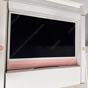 아이맥 24 핑크 M1 16GB 256 박스포장