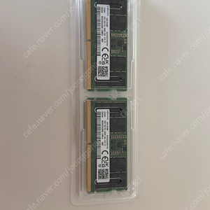 삼성 16GB DDR5 5200 SODIMM 노트북용 메모리 (2개)