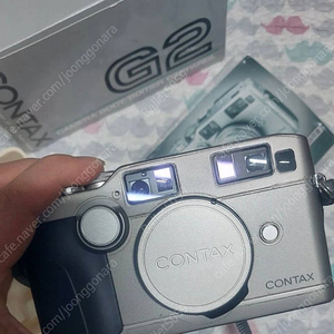 콘탁스 g2 필름카메라 풀박스 보호필름부착