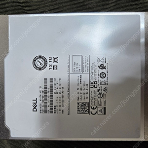 DELL TOSHIBA 12TB 3.5 6Gbps 7.2K SATA HDD 하드디스크