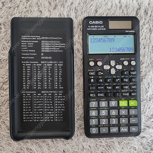 카시오 공학용 계산기 fx-991ES plus 팝니다.