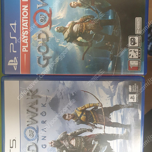 ps4 갓오브워, ps5 라그나로크 일괄 팝니다.(택포 43,000원)