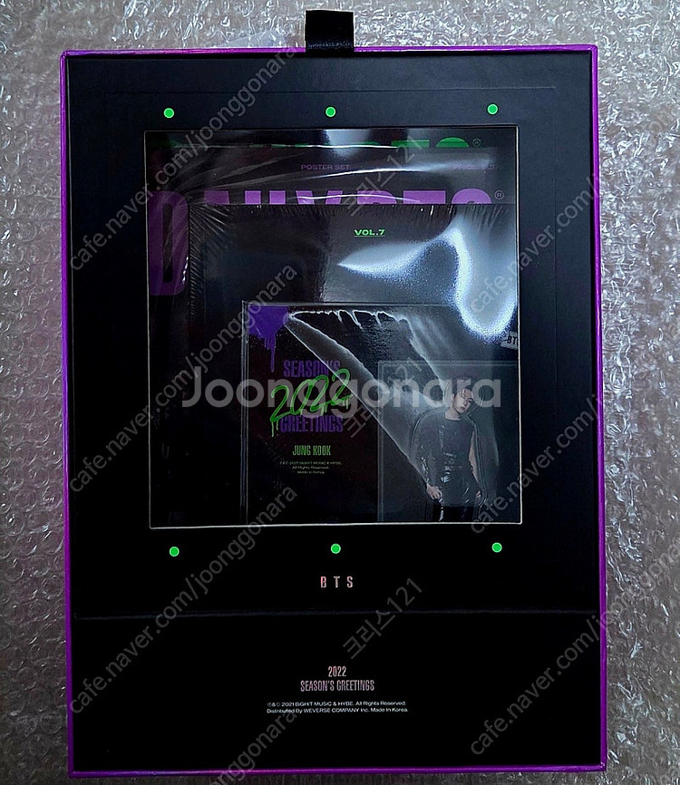 방탄 BTS 2022 시즌그리팅 2 시그 마그넷 정국--0