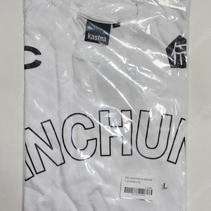 SSG랜더스X카시나 한정판 인천군 반팔티셔츠L, XL