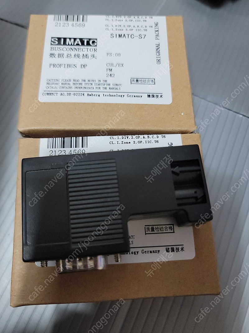Profibus dp커넥터 팝니다. 30개 일괄은 12만