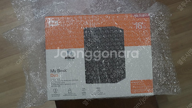 미개봉 새상품 WD My Book Duo Gen2 외장...--1