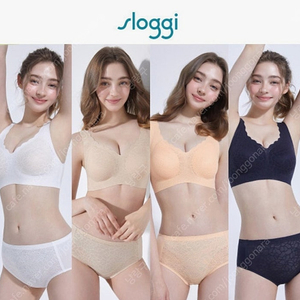 (미개봉) 썸머쿨 슬로기 제로필 브라팬티 4세트