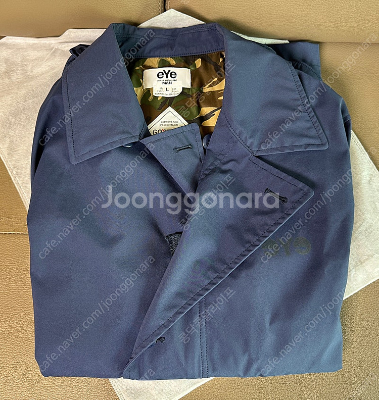 준야 와타나베 eye고어텍스 꼼데가르송 코트 자켓 네이...--4