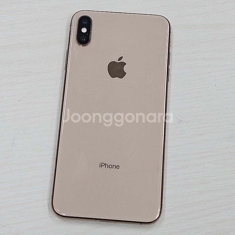 아이폰XS MAX 골드색상 256용량 무잔상 깨끗한단말기 35만 판매해요--0