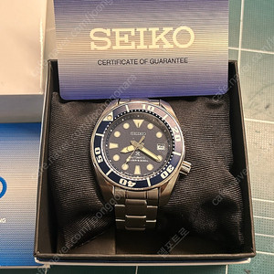 세이코 스모 SBDC033 (세이코 터틀 경쟁 제품 / 청판 / 풀박스) – 레어템입니다!!!