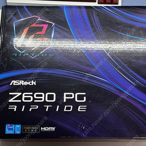 애즈락 Z690 립타이드 DDR4 메인보드