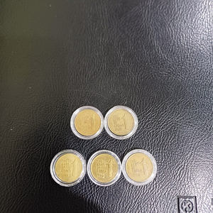 1966년 1원 5원 10원, 1972년 50원, 1970년 100원 등 초년도 5종세트,,2세트 일괄 판매합니다,,