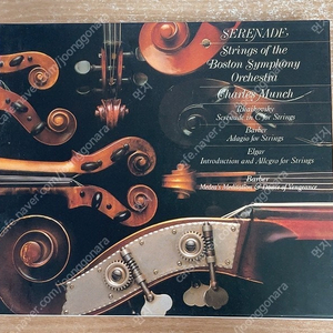 CD/ 불멸의 지휘자 - 샤를 뮌슈 [3CD] Tchaikovsky : Serenade for Strings in C Major, Op. 48 / 바버, 차이콥스키, 드뷔시, 라벨