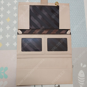 가죽공예용 3단 장지갑 속지입니다