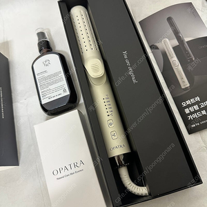 오파트라 봉 판 고데기 쿨링펌 아이롱 박스풀셋 + 헤어오일