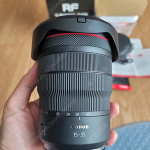 캐논 RF15-35mm f2.8 L 광각렌즈 판매합니다