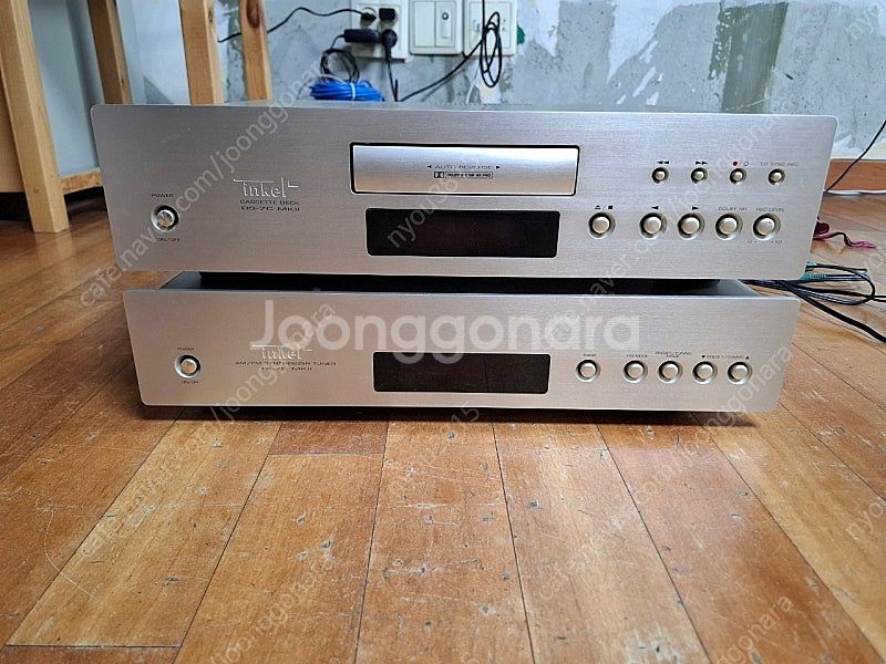 인켈 DS-7C MKII 카세트 데크 및 튜너--0
