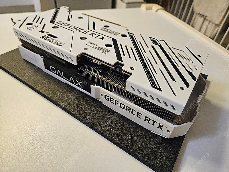 갤럭시 GALAX RTX 3060TI EX LHR 화이트 그래픽카드 글카--5