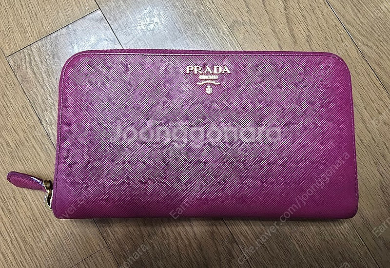(정품) 프라다 사피아노 장지갑 (명품 여자 반지갑 카...--0