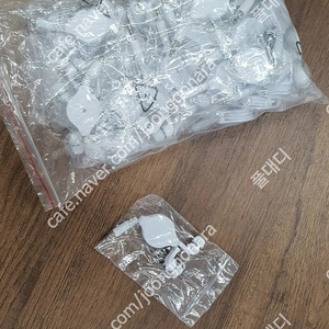 스테레오 이어폰 롤업 벌크 대용량 미사용 신품
