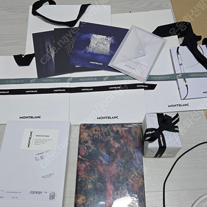 MONTBLANC 몽블랑 르누아르 한정판노트 만년필잉크 판매합니다 서비스있음