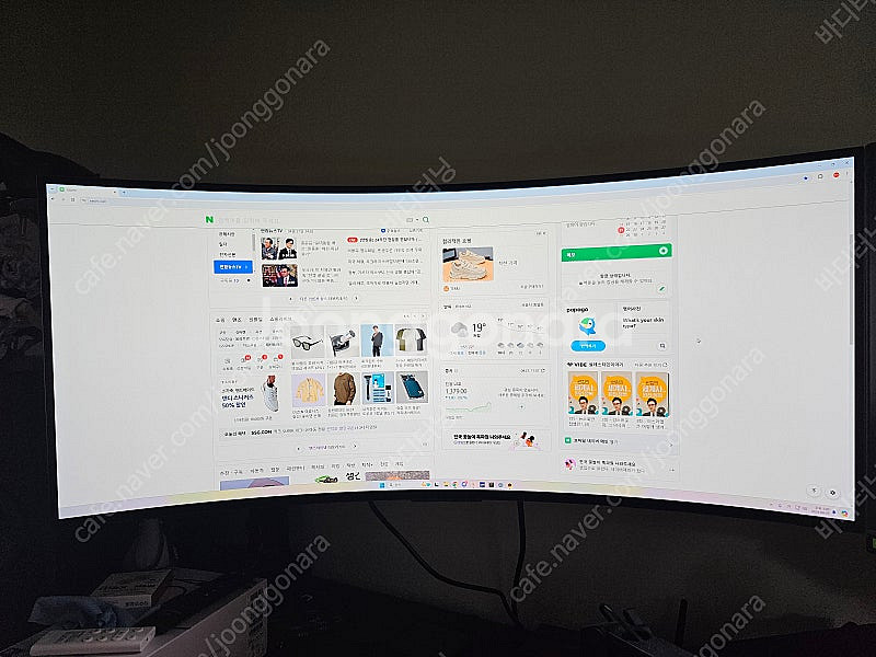 LG 34GS95QE OLED 모니터 팝니다--0