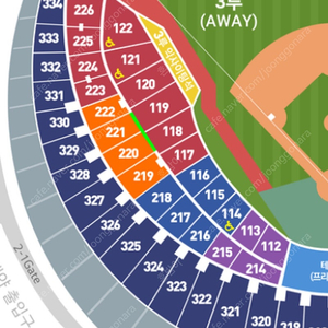 5/5 엘지 3루 오렌지석 통로 2연석 4연석 lg twins 트윈스 두산 베어스 5월 5일