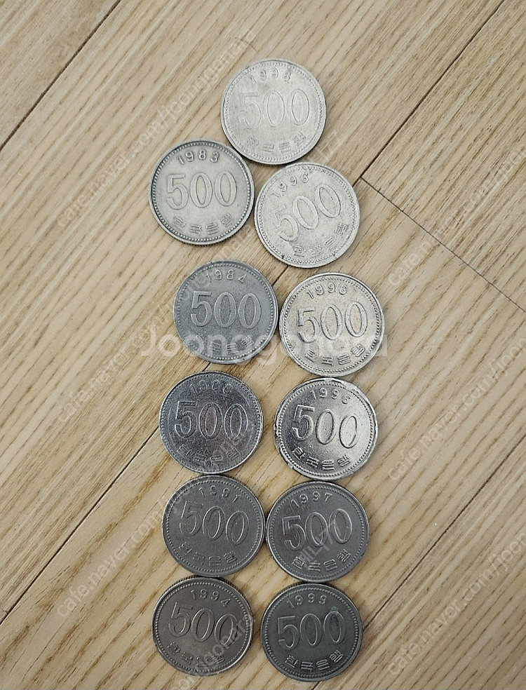 500원 희귀동전 에러--1