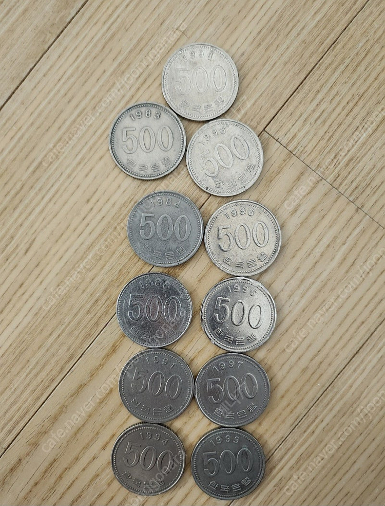 500원 희귀동전 에러 이미지