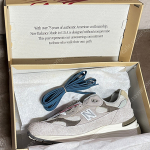 뉴발란스 992 made in u.s.a 문락 머쉬룸 245