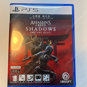 PS5 어쌔신크리드 섀도우스 스페셜 에디션 팝니다