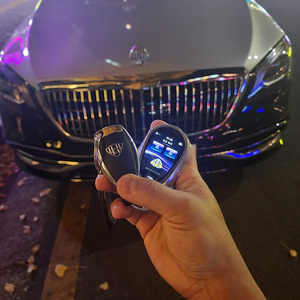마이바흐 GLS600, S560, S580, S600, S680 기존 차량키 스마트키를 풀터치 디지털 디스플레이 스타일로 컨버젼 업그레이드