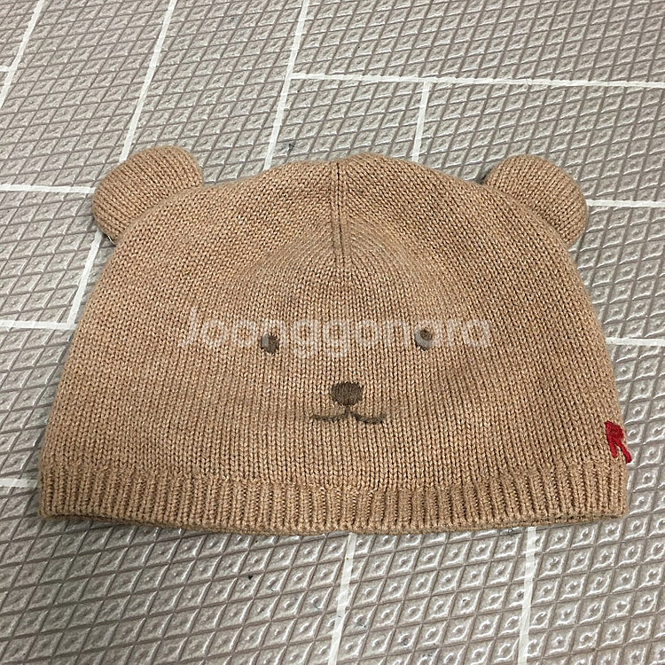 랄프로렌폴로 키즈 곰돌이 니트 모자--0