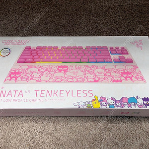 [미개봉] Razer Ornata V3 TKL Hello Kitty and Friends edition. 레이저 헬로키티 키보드