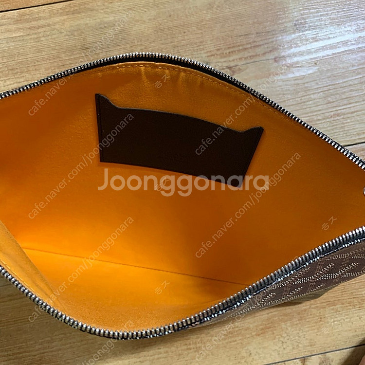 고야드 세나클러치 MM 블랙--8